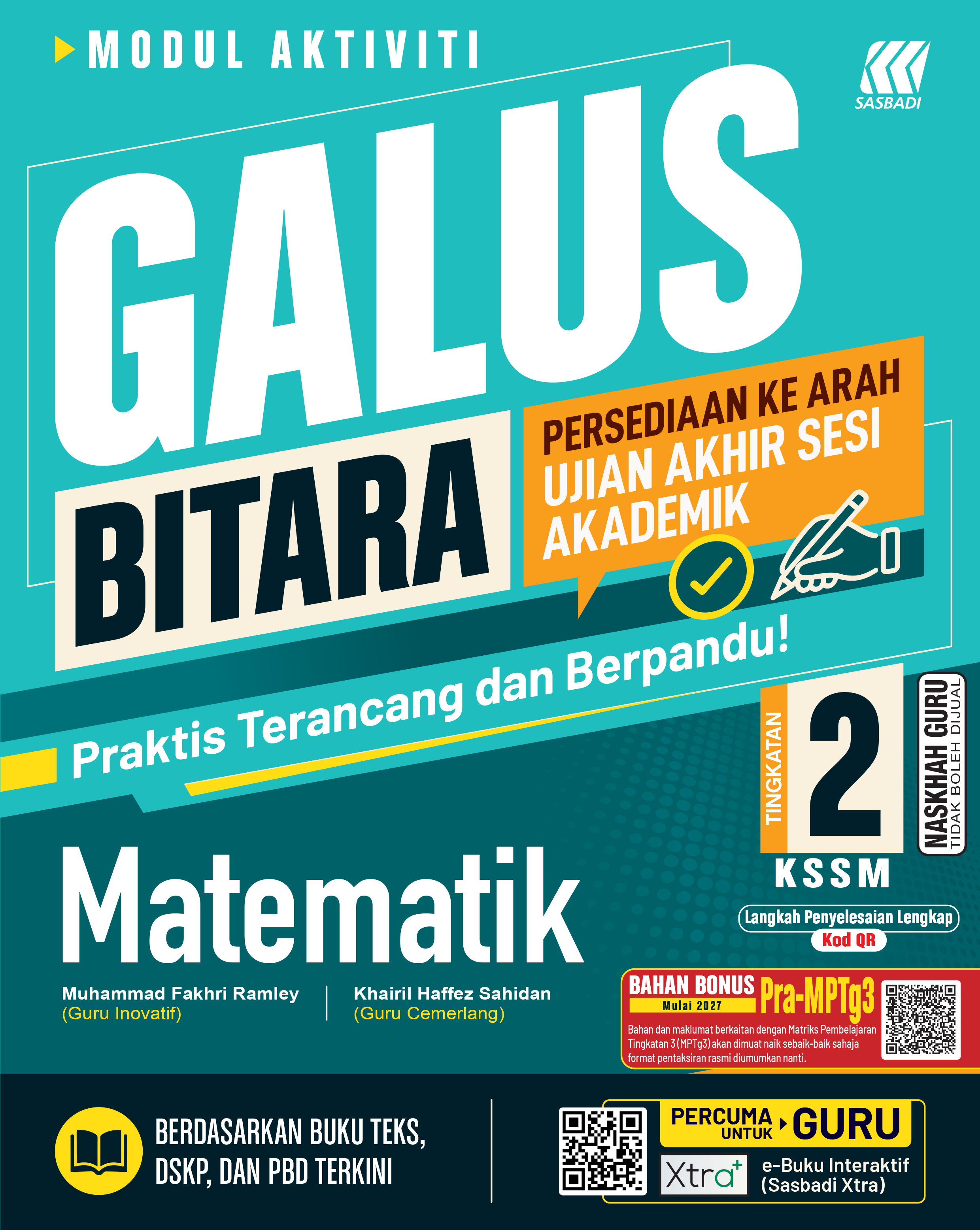 GALUS BITARA MATEMATIK TING 2 Cover